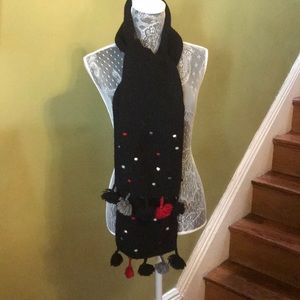Fun Pom-Pom and polka dot Neckworks scarf